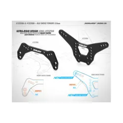 Alu Shock Tower Front 3.0Mm - Swiss 7075 T6
