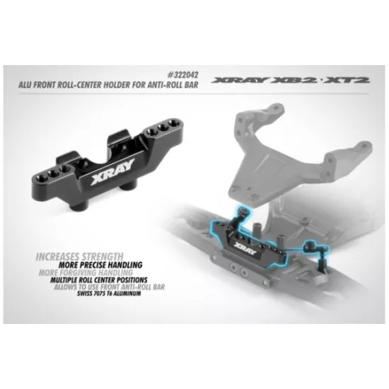 Alu Front Roll-Center Holder For Anti-Roll Bar
