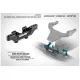 Alu Front Roll-Center Holder For Anti-Roll Bar
