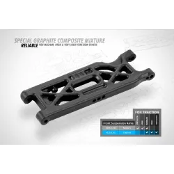 XT4 COMPOSITE SUSPENSION ARM FRONT LOWER - GRAPHITE, X322112-G