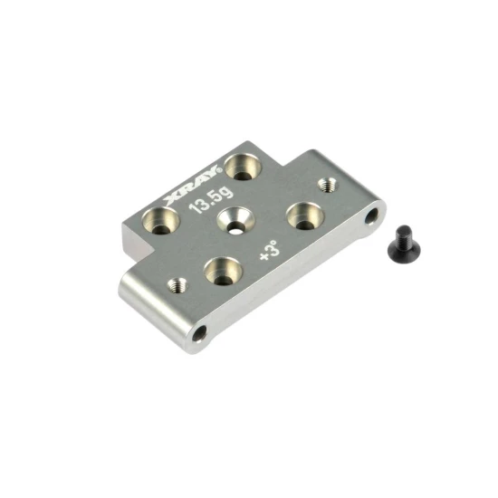 ALU FRONT LOWER ARM MOUNT +3°/-3° - SWISS 7075 T6