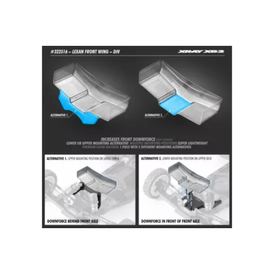 LEXAN FRONT WING - DIV, X323516
