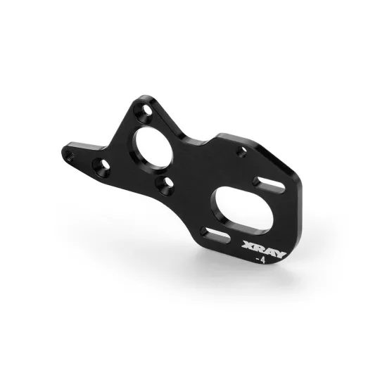 ALU FRONT-MID MOTOR (3 G.) PLATE - LOWERED -4MM - SWISS 7075 T6 (3MM)