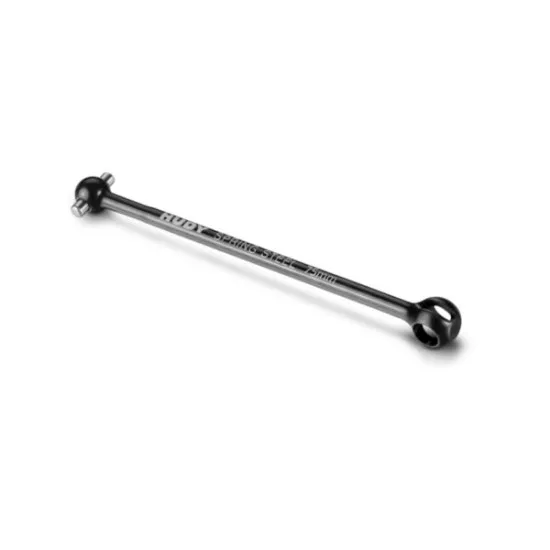 REAR DRIVE SHAFT 75MM WITH 2.5MM PIN - HUDY SPRING STEEL