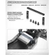 Alu Servo Holders & Graphite Bridge