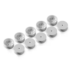 2WD FRONT WHEEL AERODISK WITH 12MM HEX IIFMAR - WHITE (10)