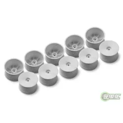 Xray 2Wd/4Wd Rear Wheel Aerodisk With 12Mm Hex - V2 - White (10)