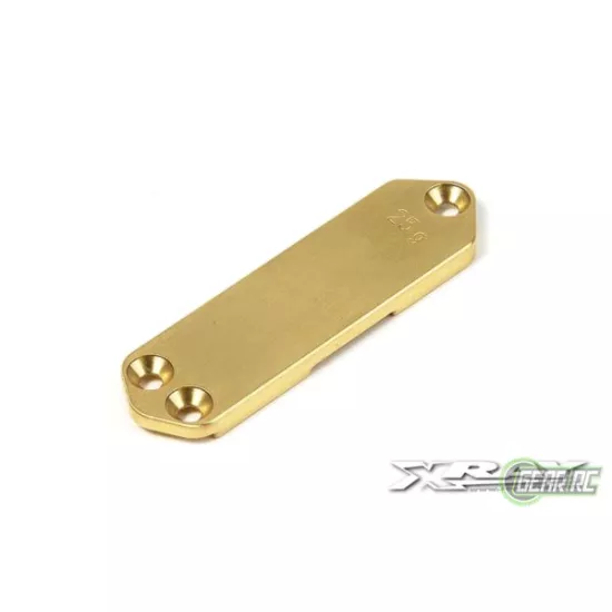 BRASS CHASSIS WEIGHT FRONT 25G
