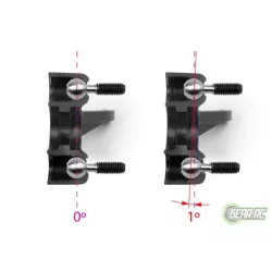 Composite Steering Block 1 deg. King-Pin Right, X332211