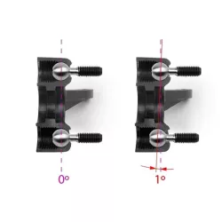 Composite Steering Block 1 deg. King-Pin Left, X332221