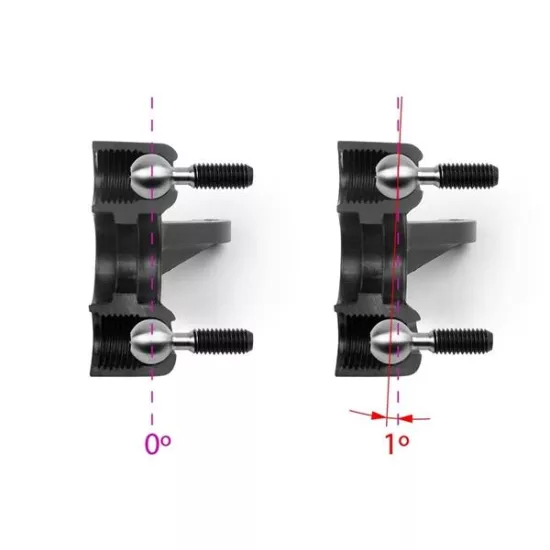 Composite Steering Block 1 deg. King-Pin Left, X332221