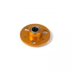 DRIVE FLANGE WITH ONE-WAY BEARING - ALU 7075 T6 - ORANGE, X335530-O