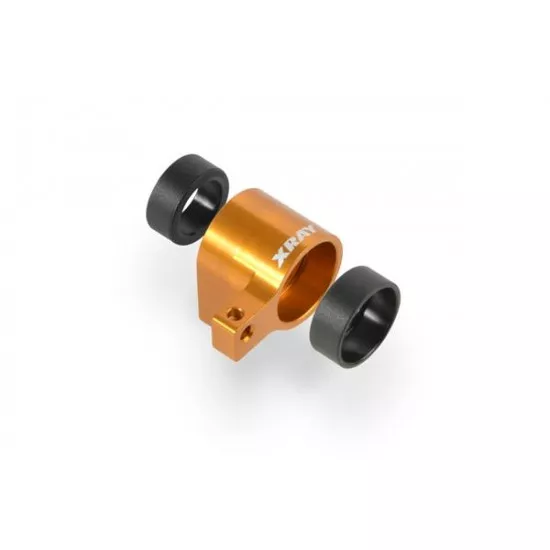 ALU FRONT MIDDLE SHAFT HOLDER ORANGE - SET, X335722-O