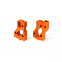 ALU RADIO PLATE MOUNTS (L+R) -SWISS 7075 T6 - ORANGE, X336232-O