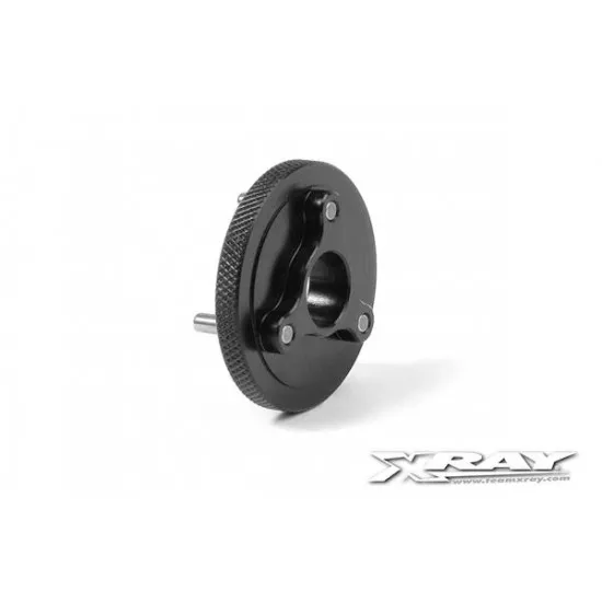 FLYWHEEL - FLAT - ALU 7075 T6  - HARDCOATED - 32MM
