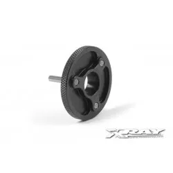 FLYWHEEL - FLAT - ALU 7075 T6  - HARDCOATED - 30MM