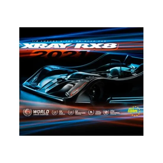 Xray Rx8.3 - 1/8 Luxury Nitro On-Road Car