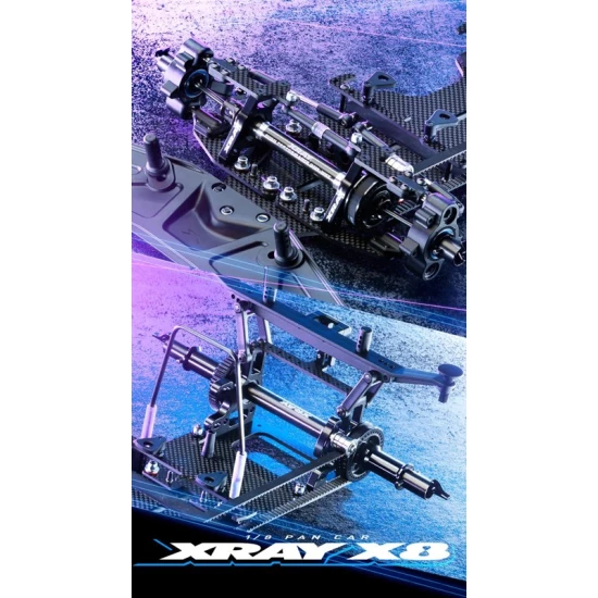 XRAY X8'26 - 1/8 ELECTRIC ON-ROAD PAN CAR