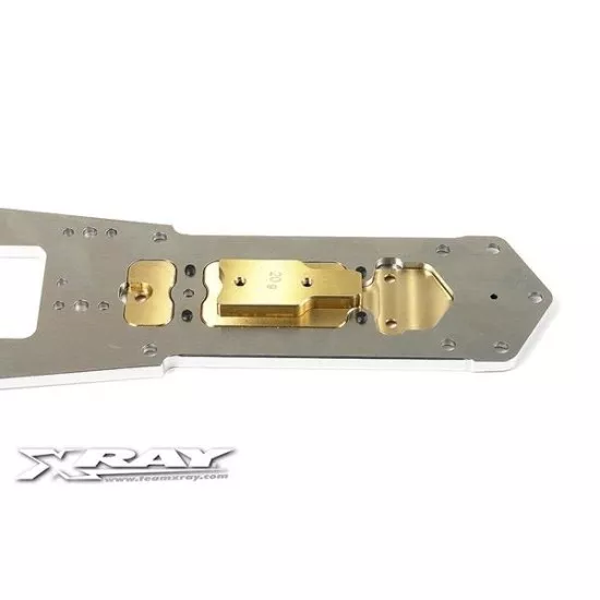 BRASS CHASSIS WEIGHT FRONT 20g, X341184