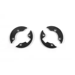 GRAPHITE FRONT AERODYNAMIC DISC 2.2MM - LEFT+RIGHT - SET, X345270