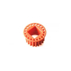 Low Friction Composite 2-Speed Belt Pulley 20T - Center - Graphite