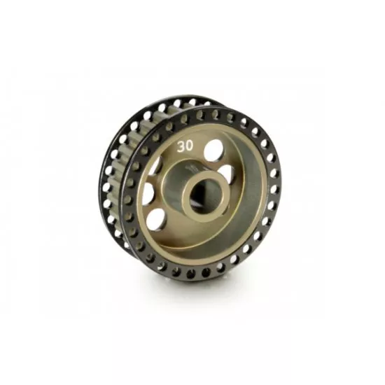 ALU SIDE BELT PULLEY 30T - FRONT - SET, X345990