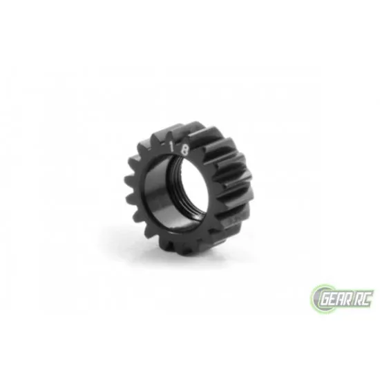 XCA ALU PINION GEAR 18T (1ST) - 7075 T6 - HARD COATED - LAR, X348418