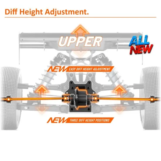 Xray Xb8 2023 - 1/8 Luxury Nitro Off-Road Car
