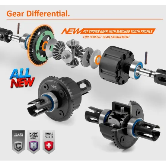 Xray Xb8 2023 - 1/8 Luxury Nitro Off-Road Car