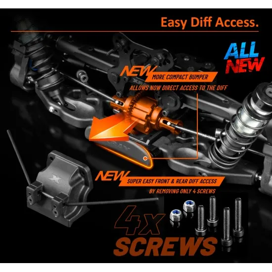 Xray Xb8 2023 - 1/8 Luxury Nitro Off-Road Car