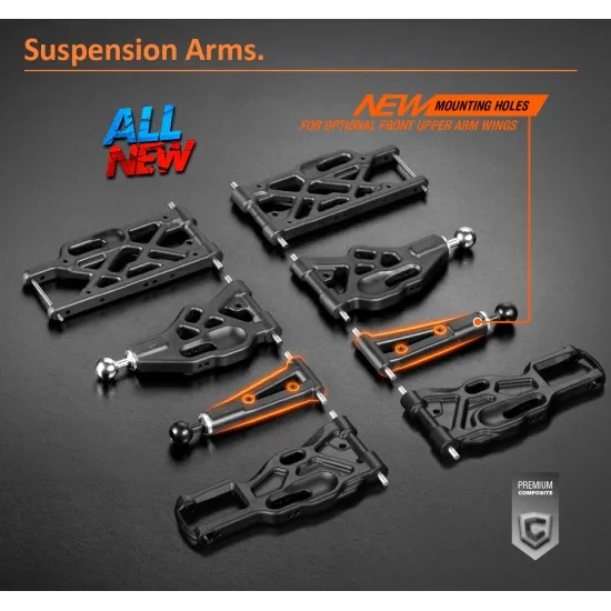 Xray Xb8 2023 - 1/8 Luxury Nitro Off-Road Car