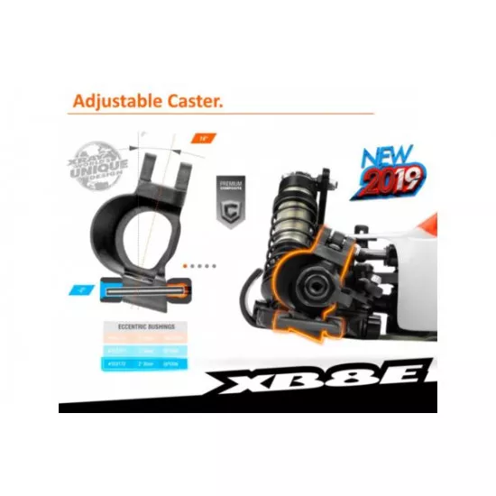 Xray Xb8E 2019 1Op8 Luxury Electric Offroad Car Bouwdoos