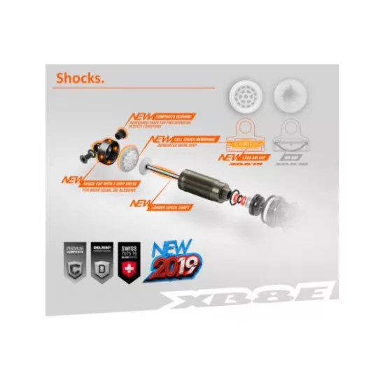 Xray Xb8E 2019 1Op8 Luxury Electric Offroad Car Bouwdoos