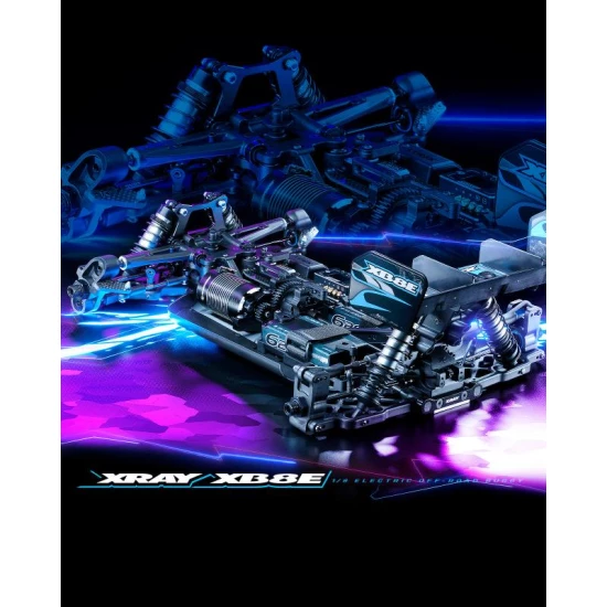 XRAY XB8E'26 - 1/8 ELECTRIC OFF-ROAD CAR