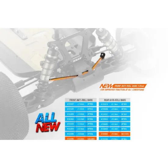 XRAY XT8.2 - 1/8 LUXURY NITRO RACING TRUGGY