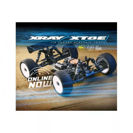 XRAY XT8E - 1/8 LUXURY ELECTRIC RACING TRUGGY