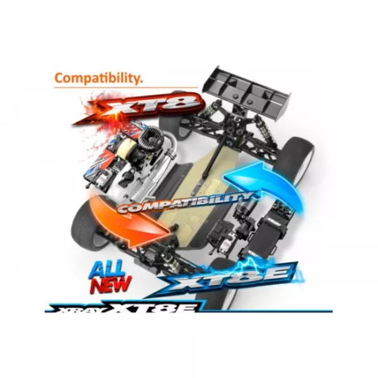 XRAY XT8E - 1/8 LUXURY ELECTRIC RACING TRUGGY