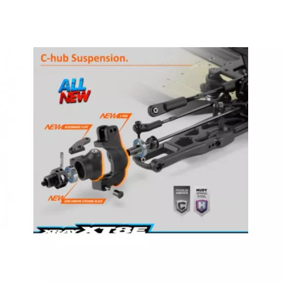 XRAY XT8E - 1/8 LUXURY ELECTRIC RACING TRUGGY