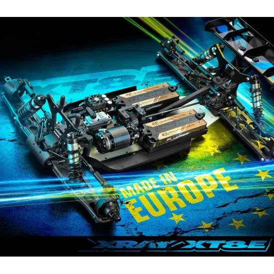 Xray Xt8E 2022 1/8 Luxury Electric Racing Truggy bouwdoss