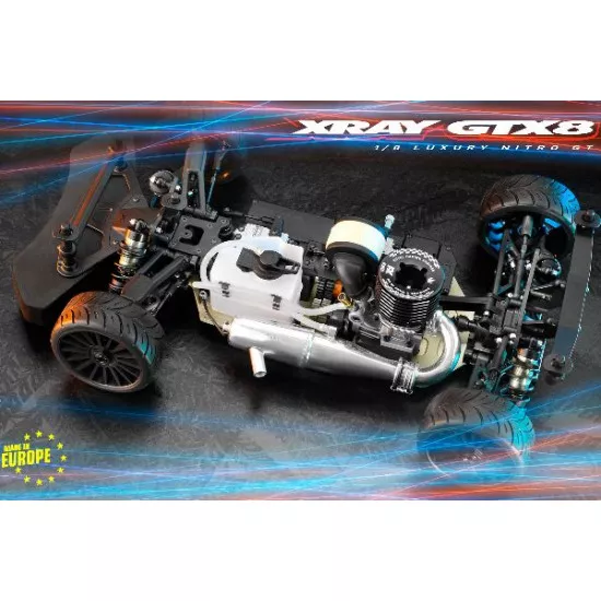 XRAY GTX8.2 - 1/8 LUXURY NITRO ON-ROAD GT CAR