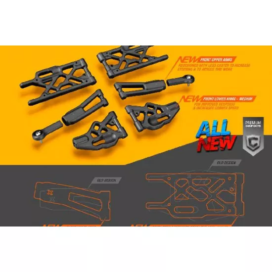 XRAY GTX8.2 - 1/8 LUXURY NITRO ON-ROAD GT CAR