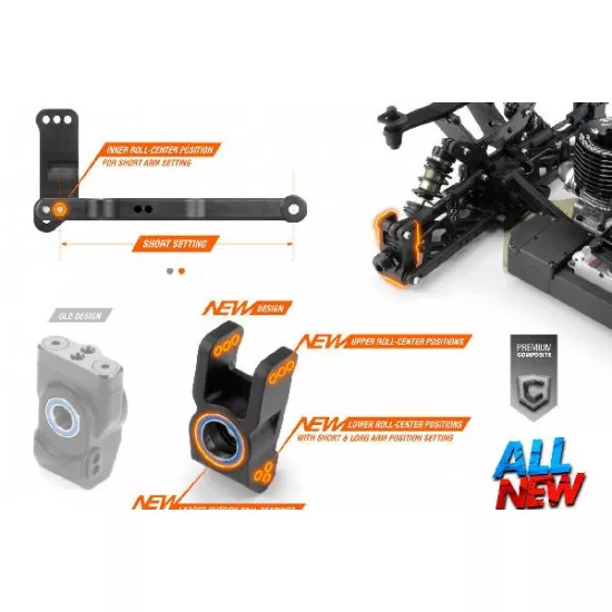 XRAY GTX8.2 - 1/8 LUXURY NITRO ON-ROAD GT CAR