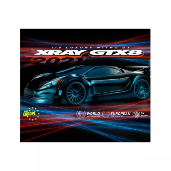 Xray Gtx8.3 1/8 Luxury Nitro On-Road Gt Car
