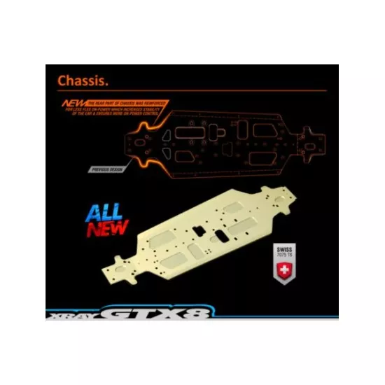 Xray Gtx8.3 1/8 Luxury Nitro On-Road Gt Car