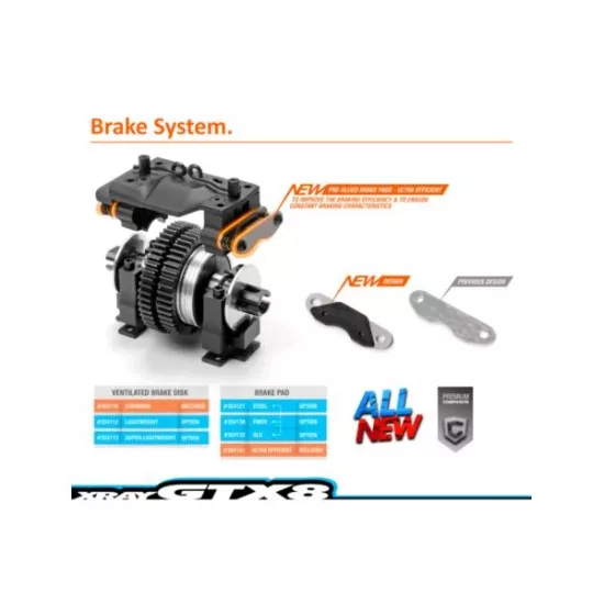 Xray Gtx8.3 1/8 Luxury Nitro On-Road Gt Car