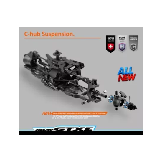 Xray Gtxe.3 - 1/8 Luxury Electric On-Road Gt Car
