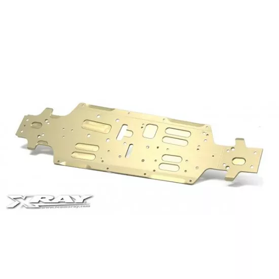 XB808'11 Alu Chassis Long - Swiss 7075 T6 (3Mm) - Hard Coate, X351104