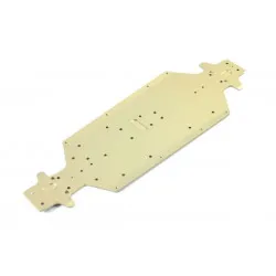 XB8E'16 ALU CHASSIS - SWISS 7075 T6 (3MM), X351111