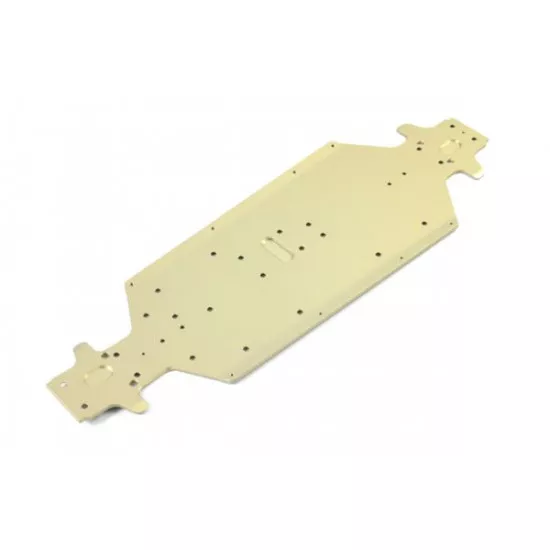 XB8E'16 ALU CHASSIS - SWISS 7075 T6 (3MM), X351111