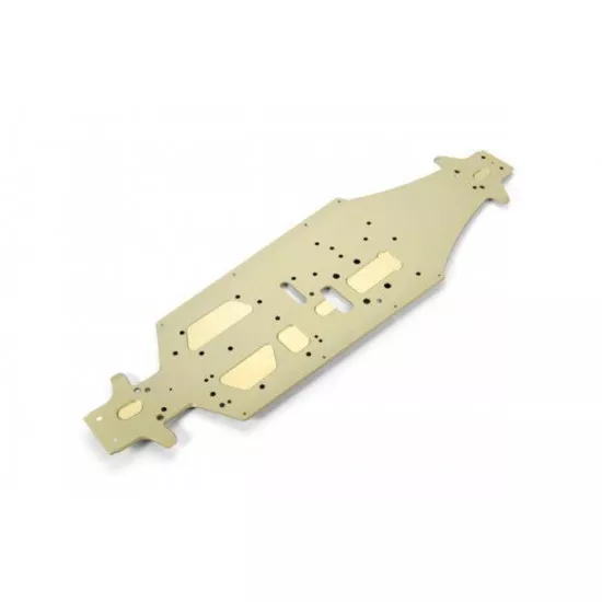 XT8 ALU CHASSIS - HARDCOATED SWISS 7075 T6 (3MM), X351123